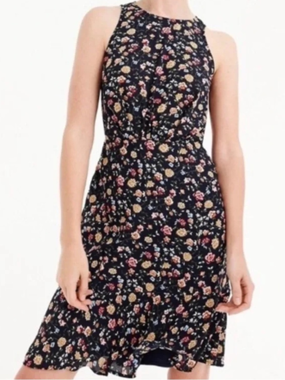 J.Crew Mercantile Floral Mini Dress auto wedding guest dress floral